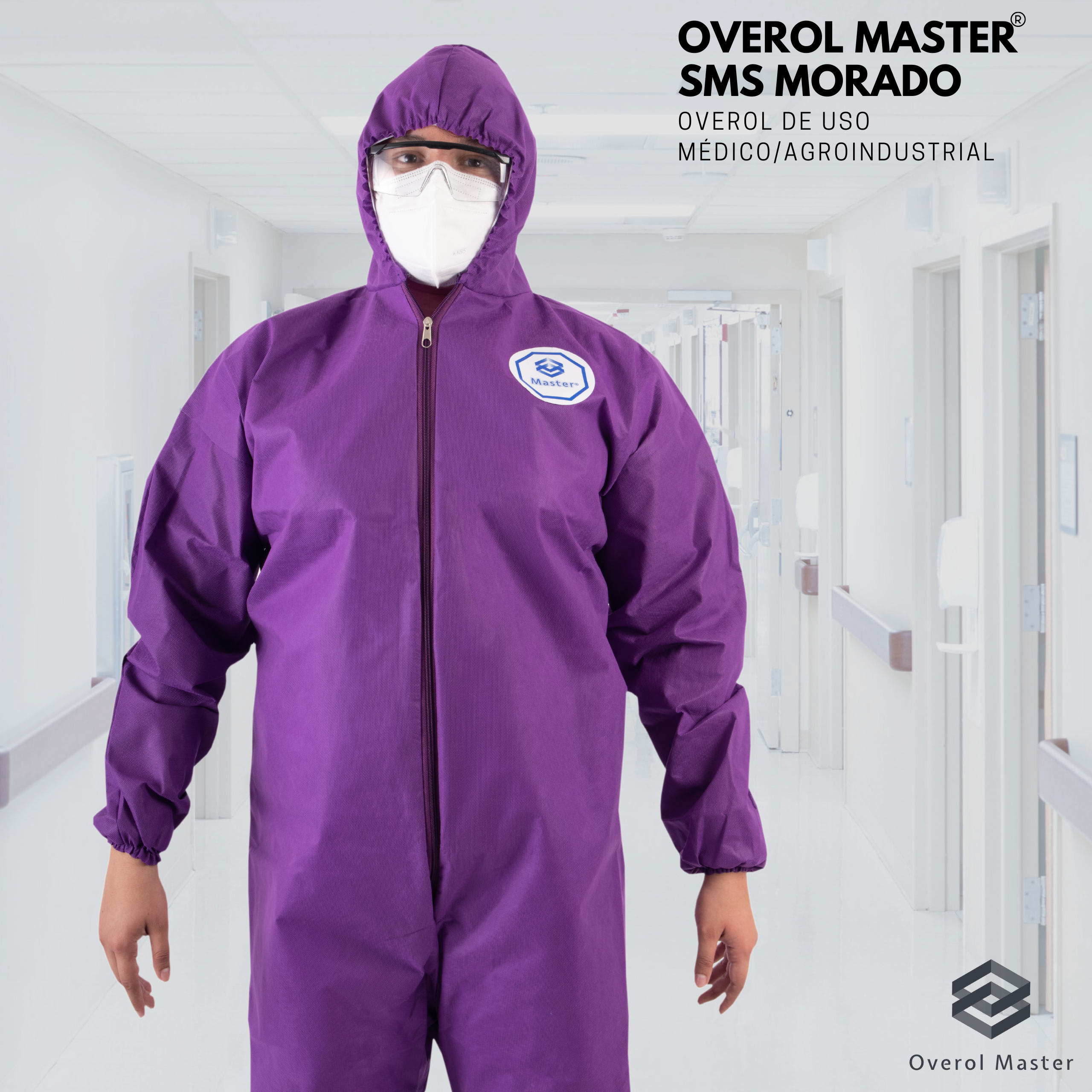 Overol Master Polipropileno Morado