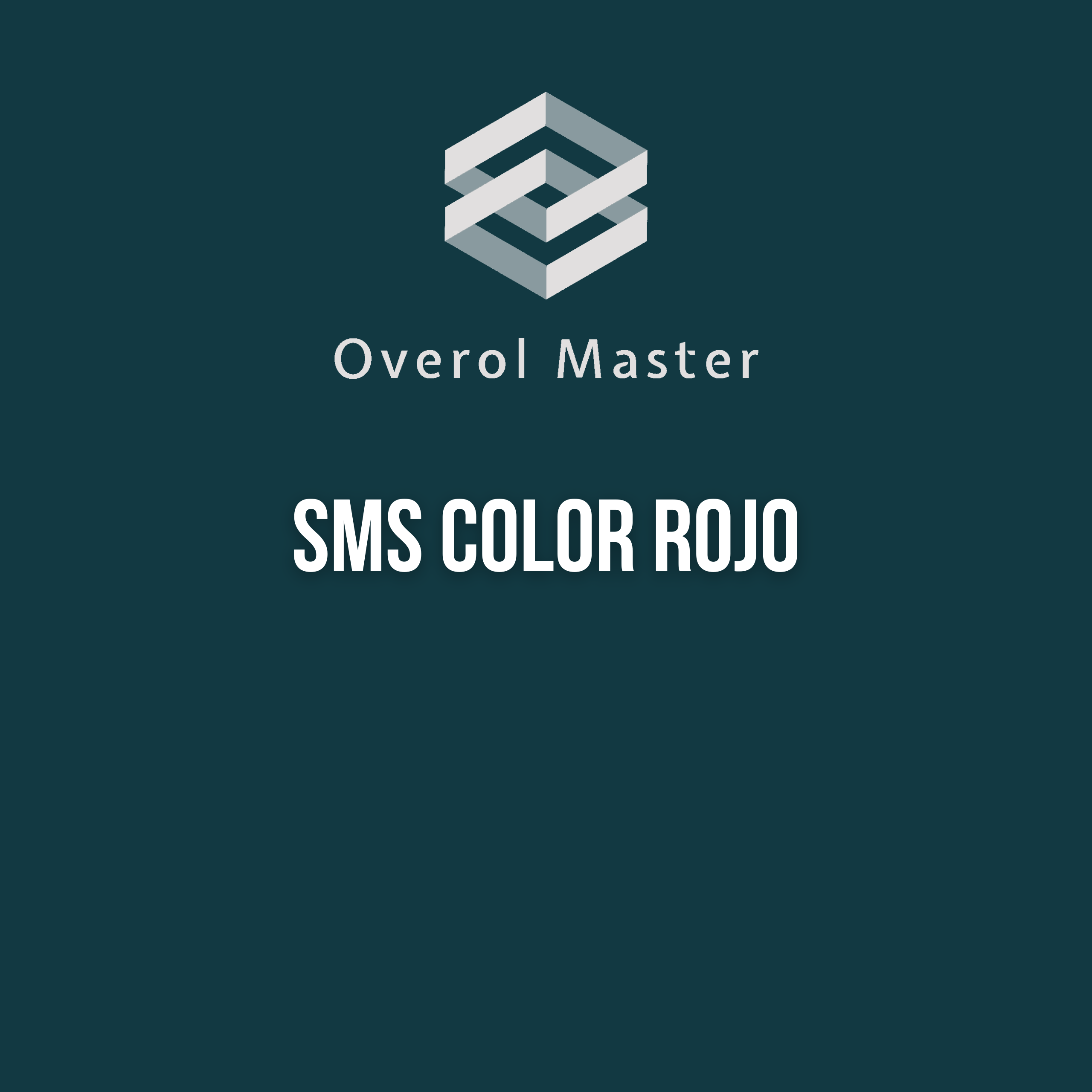 Overol Master Polipropileno Rojo