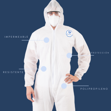 Overoles Desechables para el Sector Medico e Industrial Overol Master