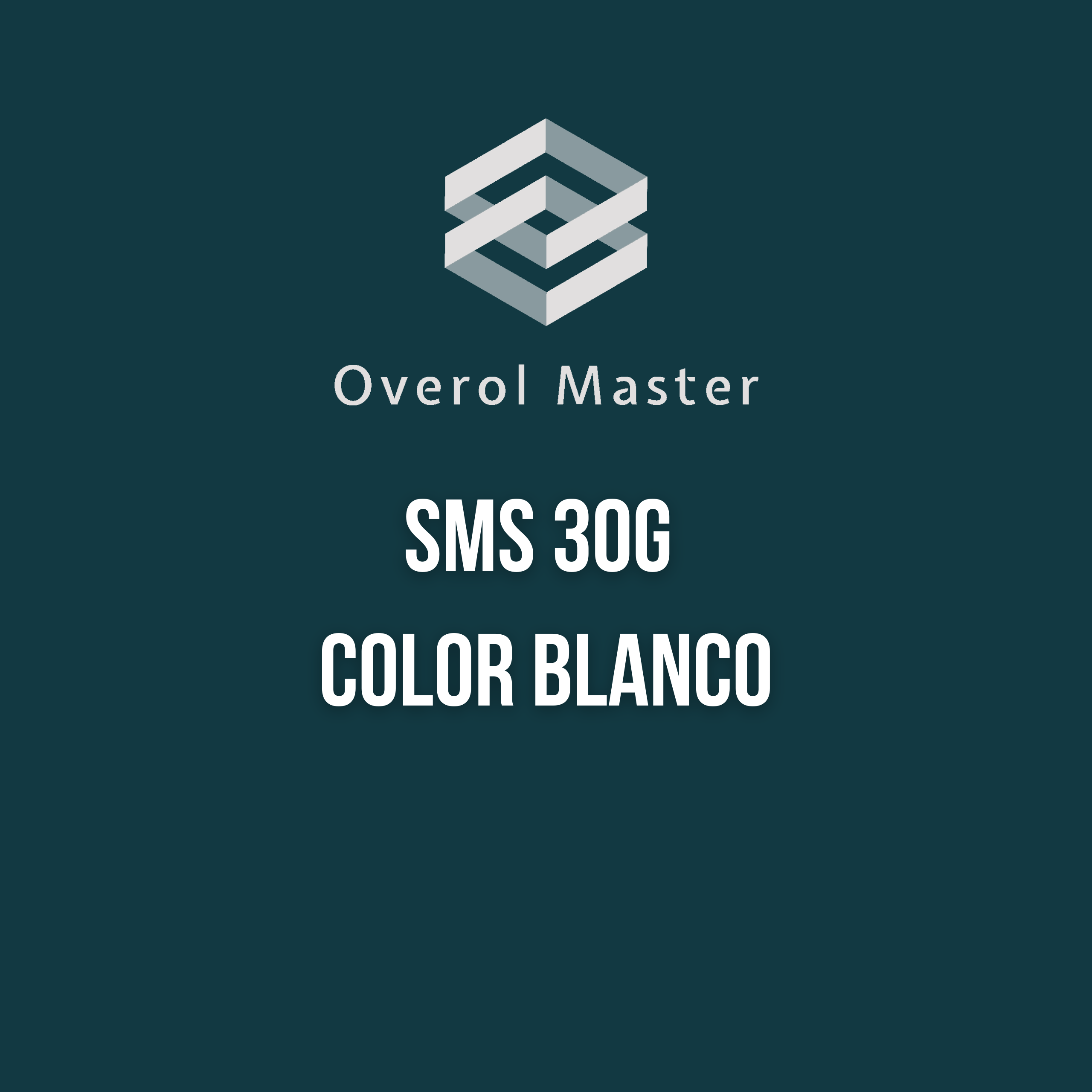 Overol Master Desechable SMS de 30g Blanco