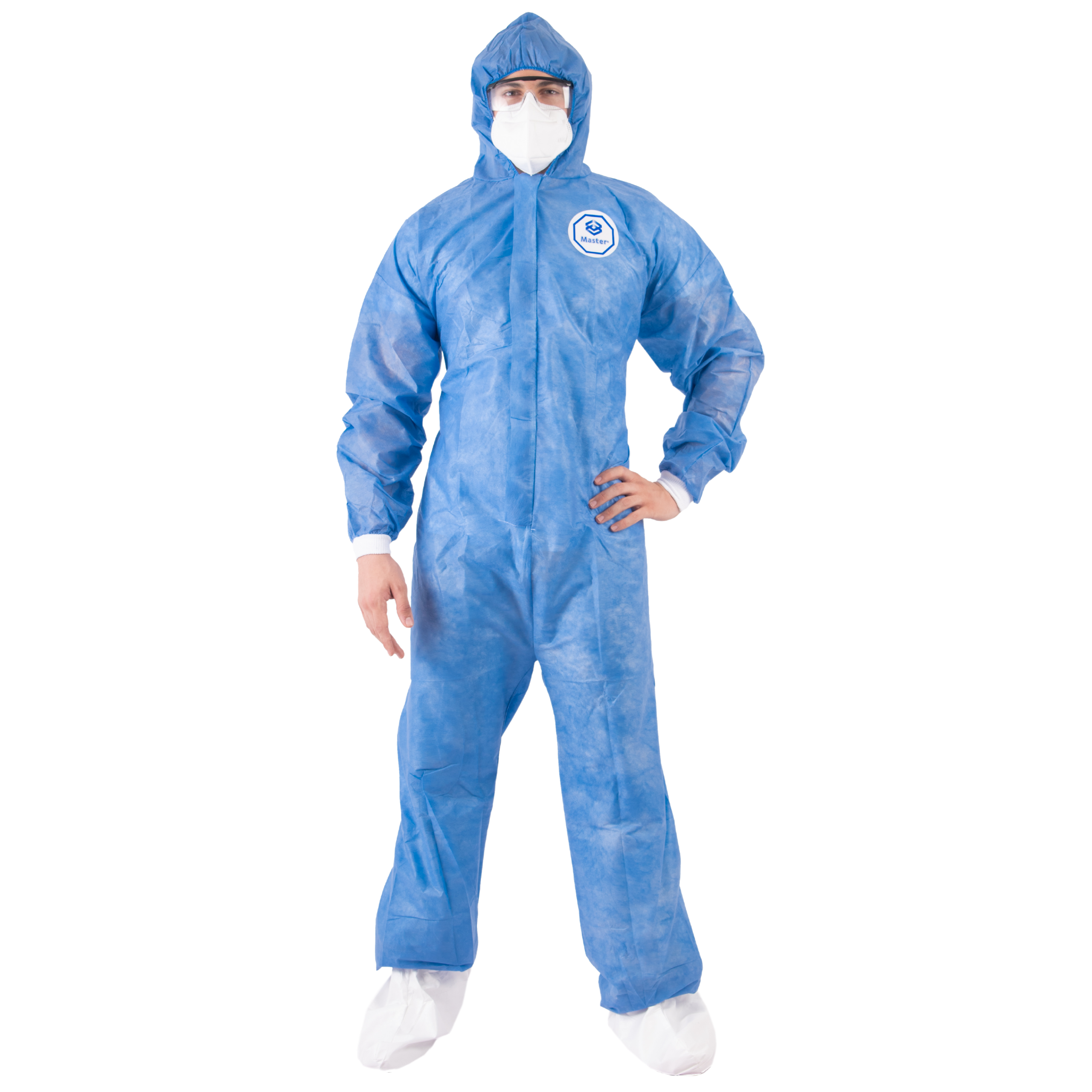 Overol Master Desechable SMS de 35g Azul