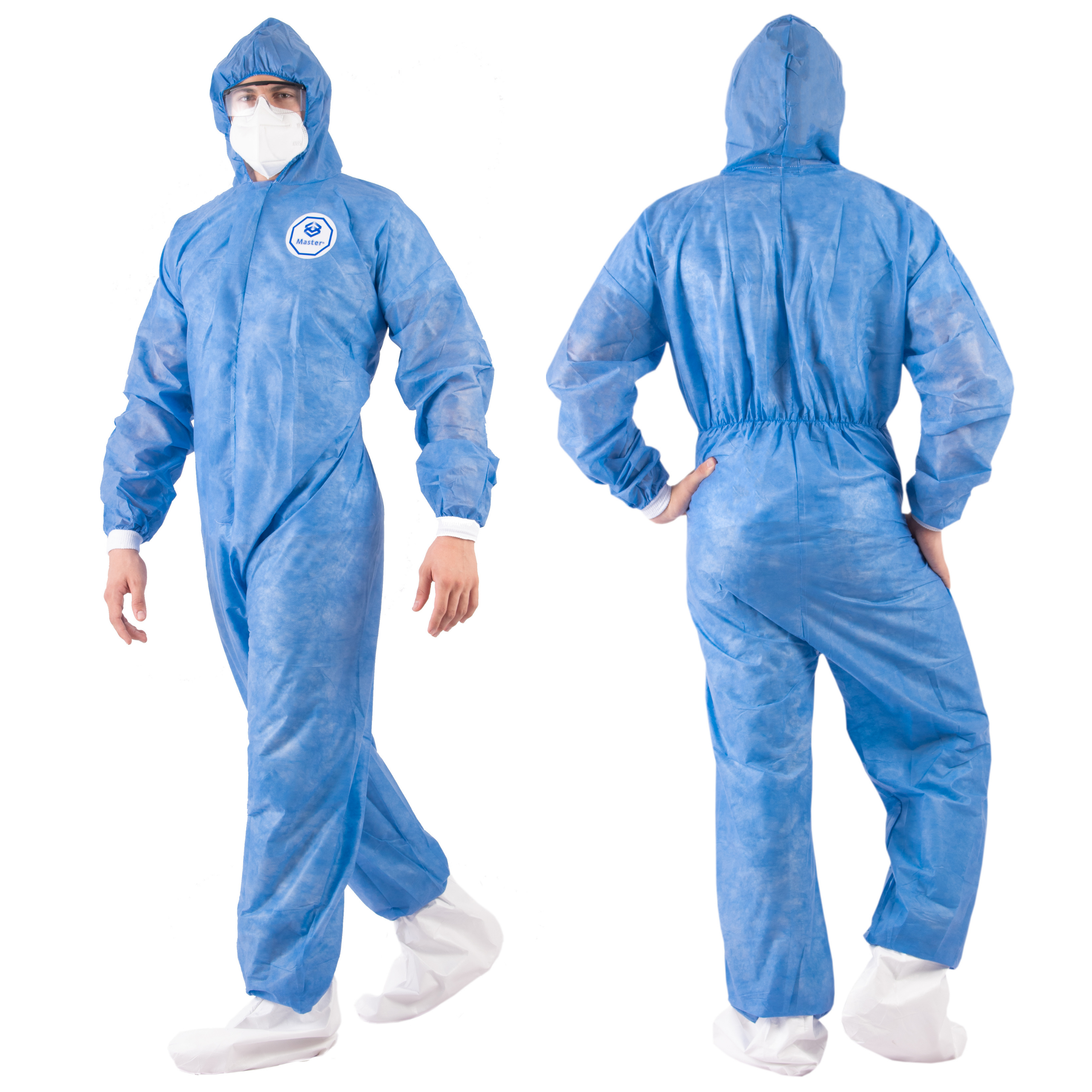 Overol Master Desechable SMS de 35g Azul