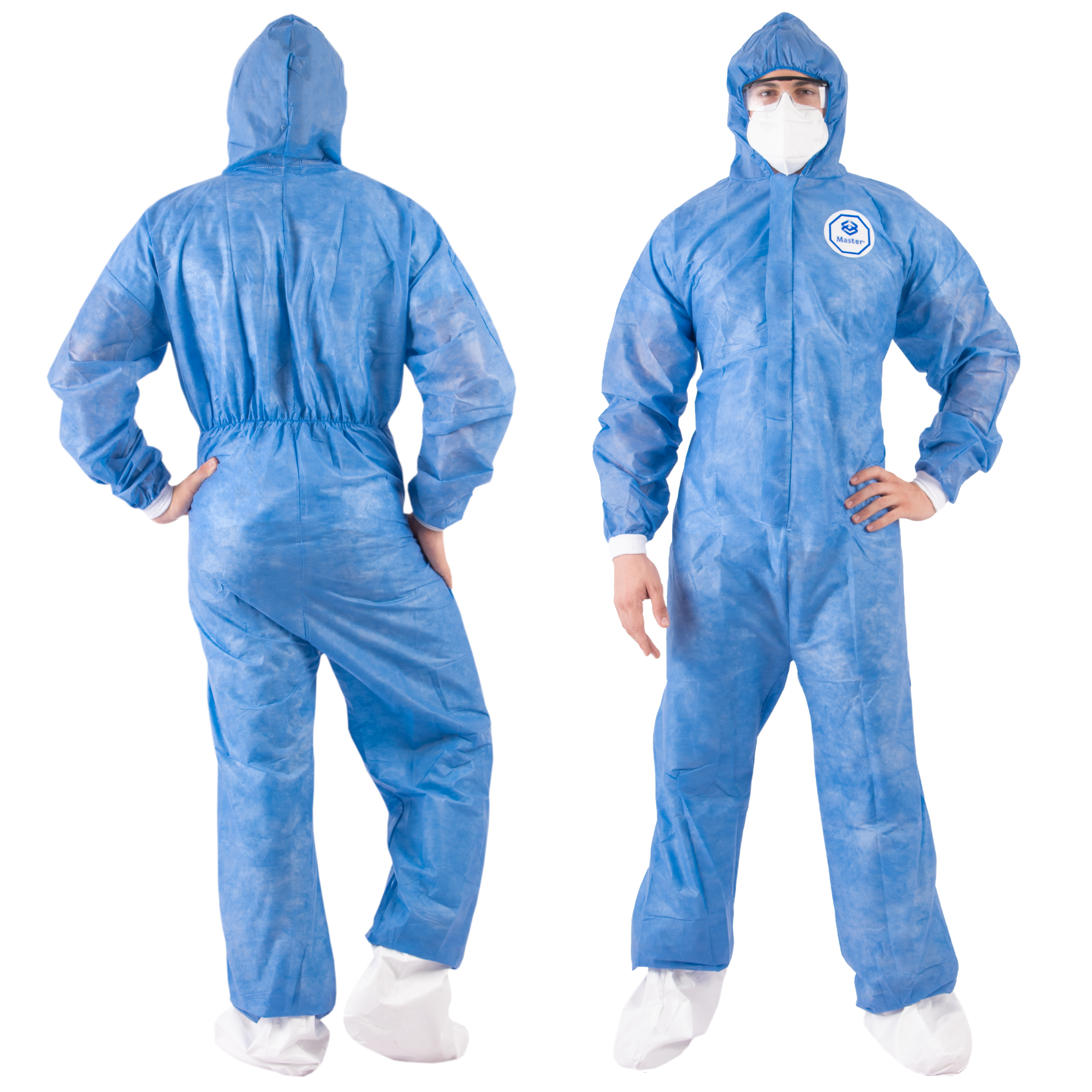 Overol Master Desechable SMS de 35g Azul
