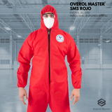 Overol Master Polipropileno Rojo