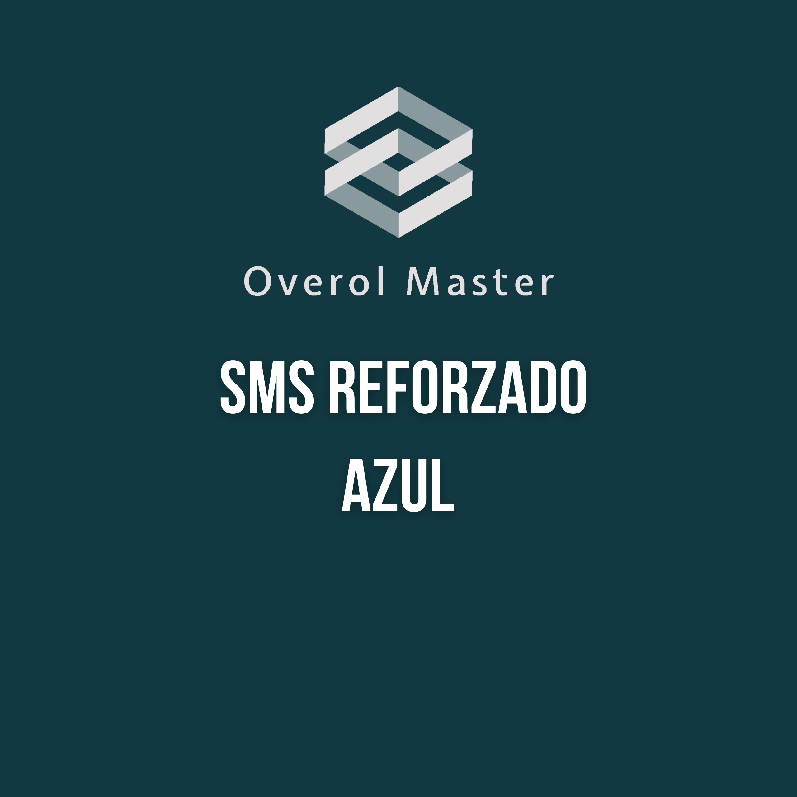 Overol Master Overol Desechable SMS Reforzado de Color Azul