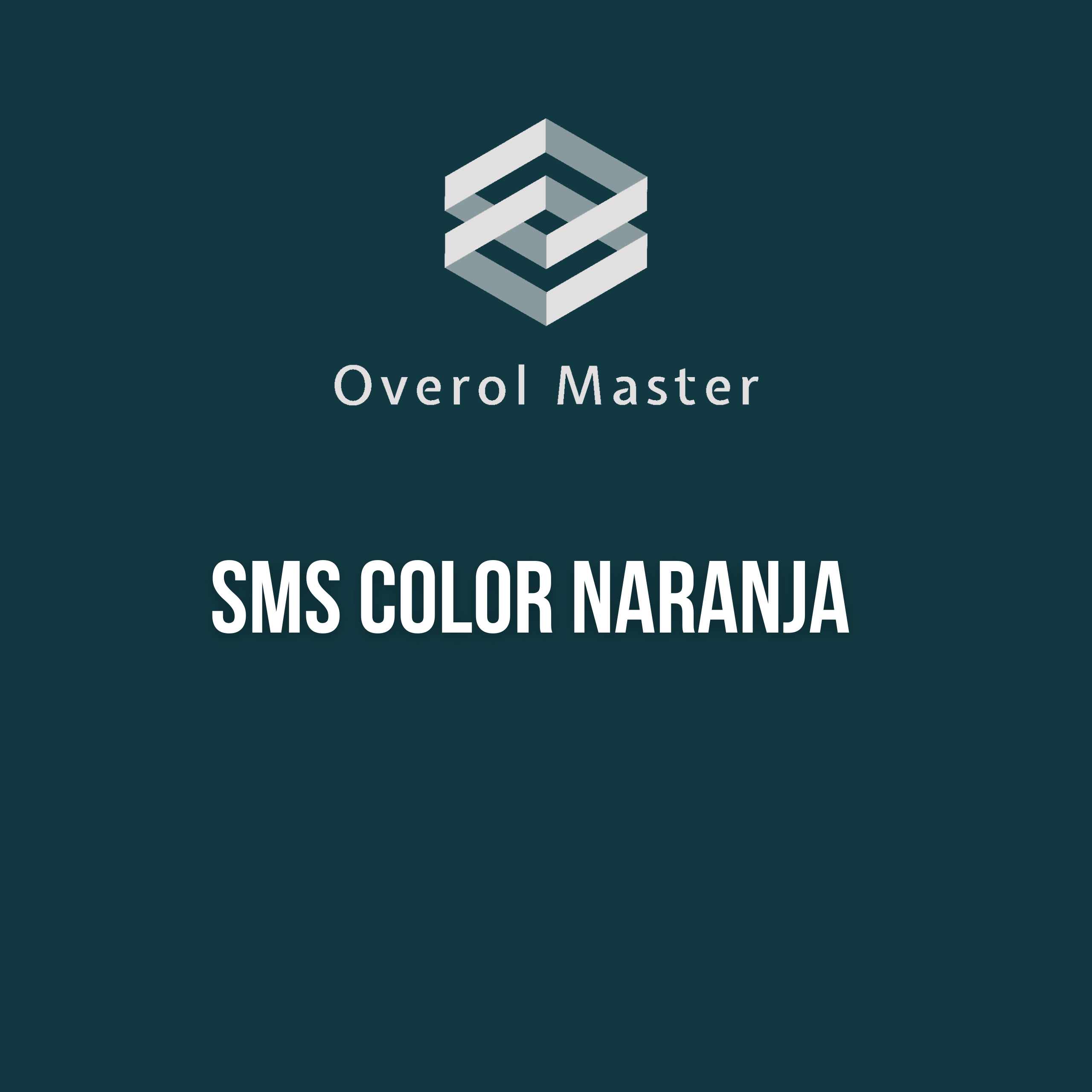 Overol Master Polipropileno Naranja