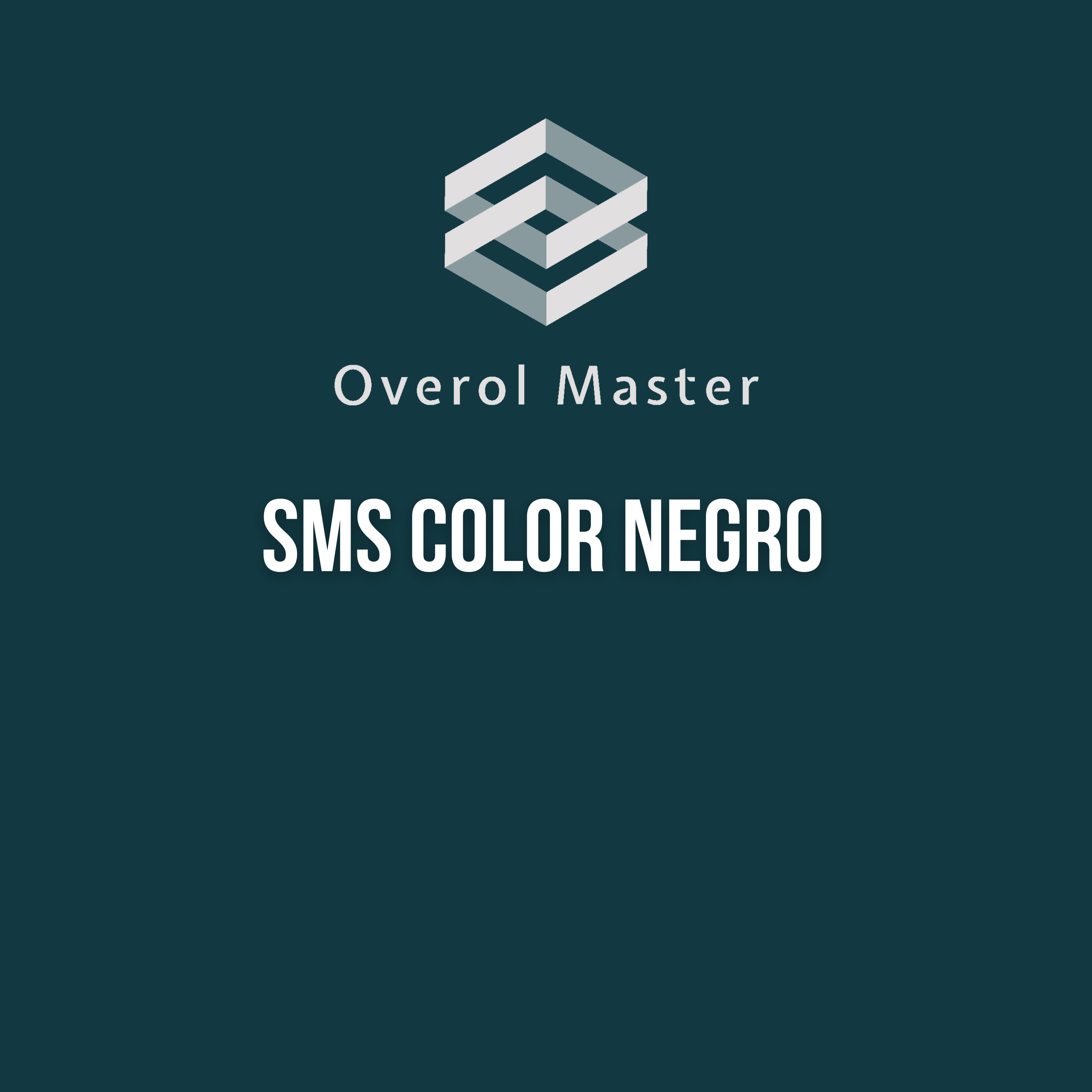 Overol Master Polipropileno Negro